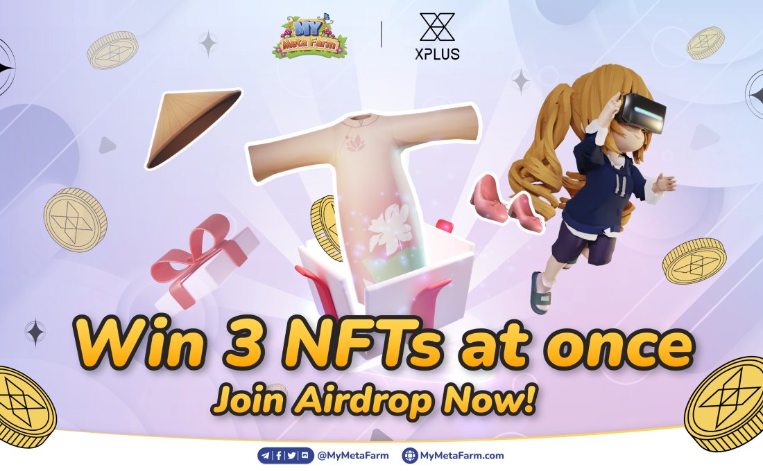 0xtunad's tweet photo. Join #airdrop now - Grab your chance to win 3️⃣ #NFTs at once! 😍

@mymetafarm provide 3 digital fashion items in 1 Ao Dai set: Non La, Ao Dai and Clogs 🔥

5 sets of Lotus Ao Dai + 10,000 $XYZ FCFS from @xplusio are waiting for you: https://t.co/AtwliLUpHp

#Metaverse #Giveaway https://t.co/1sQYvpgEbd