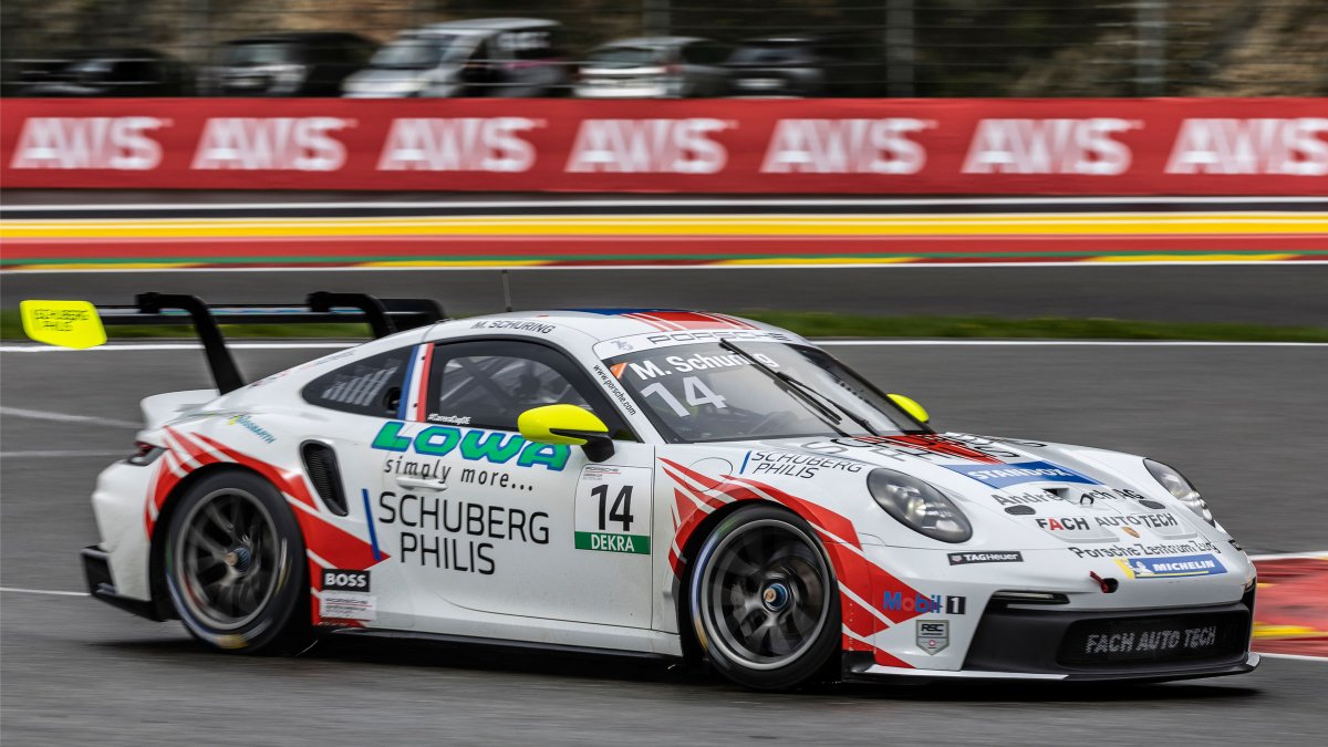 CarreraCupDE's tweet photo. #PorscheCarreraCupDE – „We made good steps since we were testing here, I’m happy with the car,“ #FACHAUTOTECH’s Morris Schuring said after posting fastest time in Free Practice for #Porsche #CarreraCupDE round 2 on #Hockenheimring
#911GT3Cup #FestivalofDreams https://t.co/v8VBxnVpSg