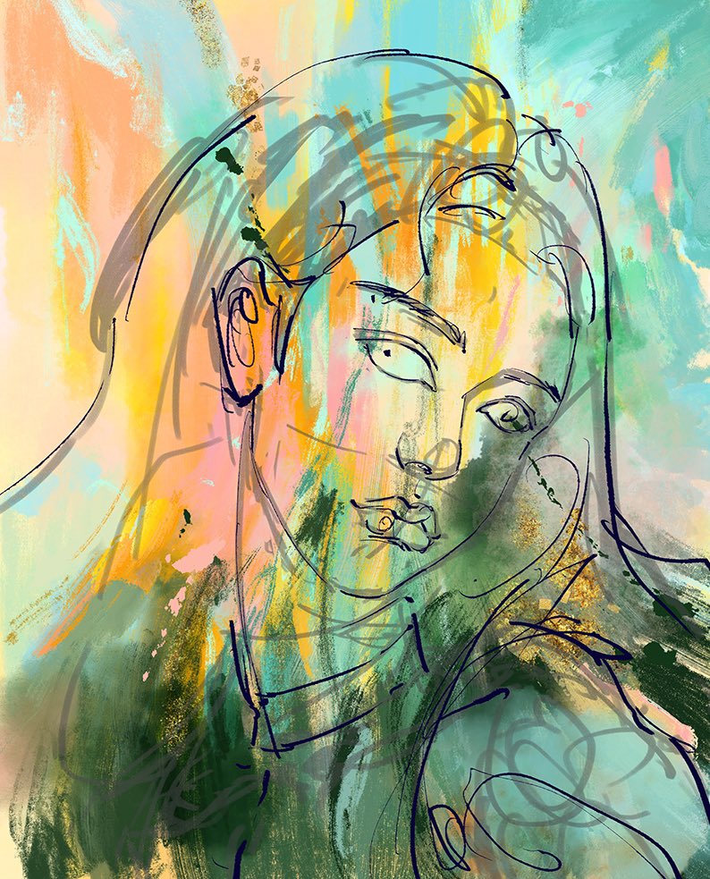 ChaoBai1991's tweet photo. 情绪化笔触丨板绘过程图 

#oilpainting #超白大叔 #unclewhite #超白  #art #painting #draw #artworks #illust #pencil #doodle #artist #sketch #oilpaintingoncanvas https://t.co/VQ27zP0VmE