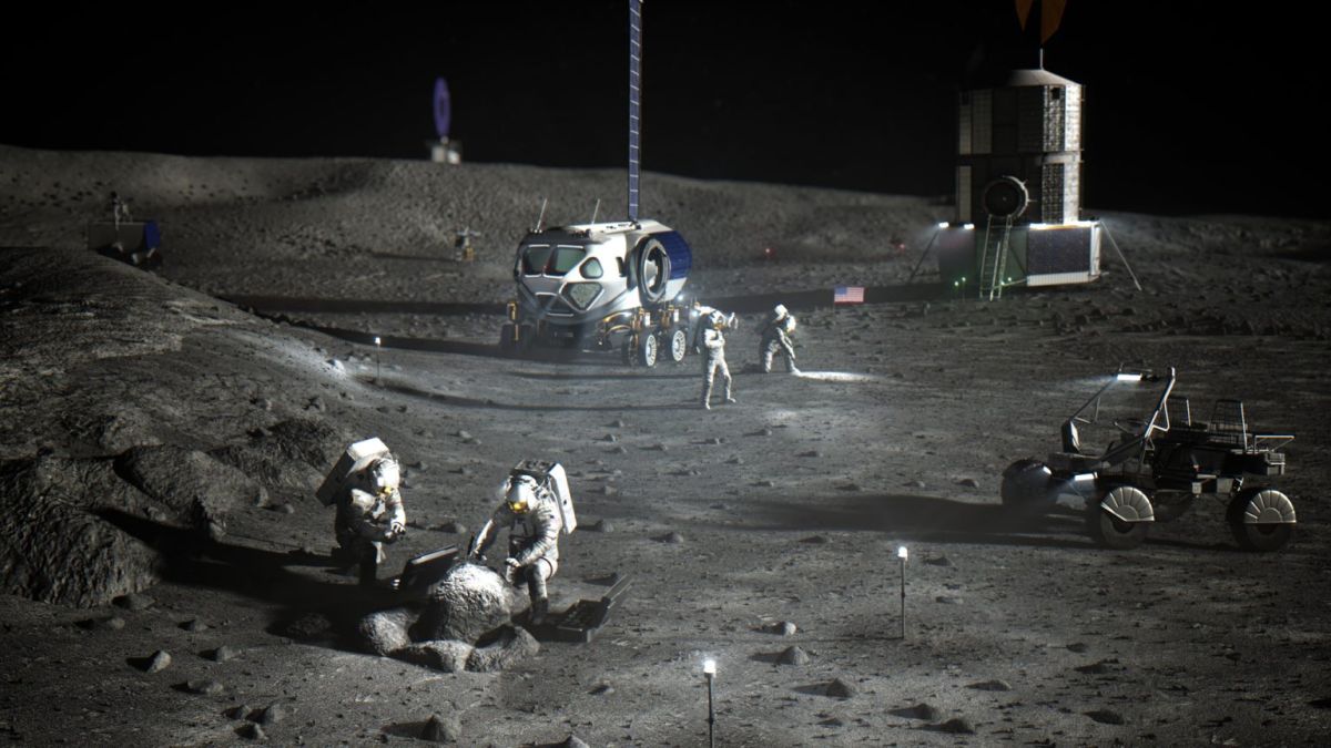 SPACEdotcom's tweet photo. Will Artemis astronauts look for life on the moon? https://t.co/nh18OrlP3D https://t.co/Ii8nygszh3