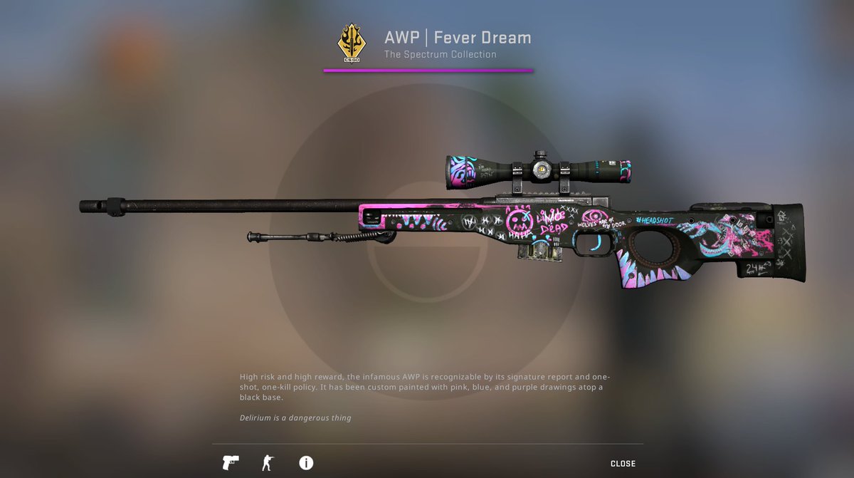 bugucsgo's tweet photo. 🎁AWP | FEVER DREAM (13$)

👉TO ENTER :

✅Follow me &amp; @MrRobin26
✅Retweet + Like
✅Tag 1 Friend 

⏰Giveaway ends in 4 days!  

#CSGOGiveaway #csgogiveaways  #CSGO https://t.co/rgr79fWrMb
