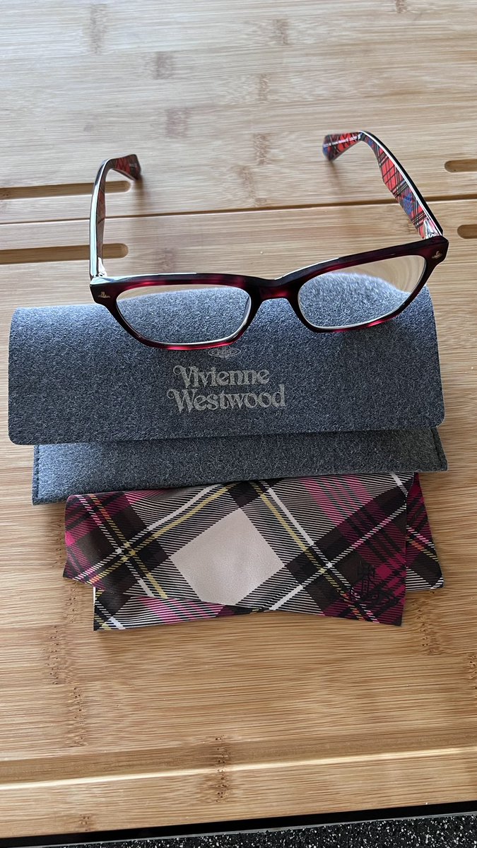New specs in tribute to a great lady! #viviennewestwood