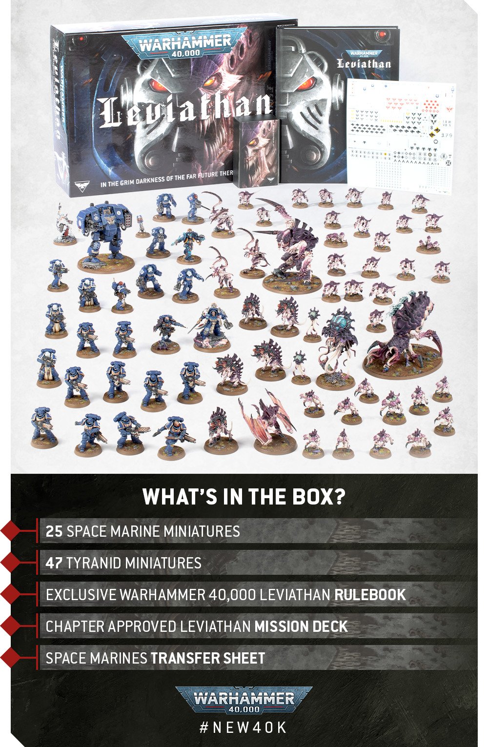 シリアルシール付 ウォーハンマー40k リヴァイアサン ティラニッド側