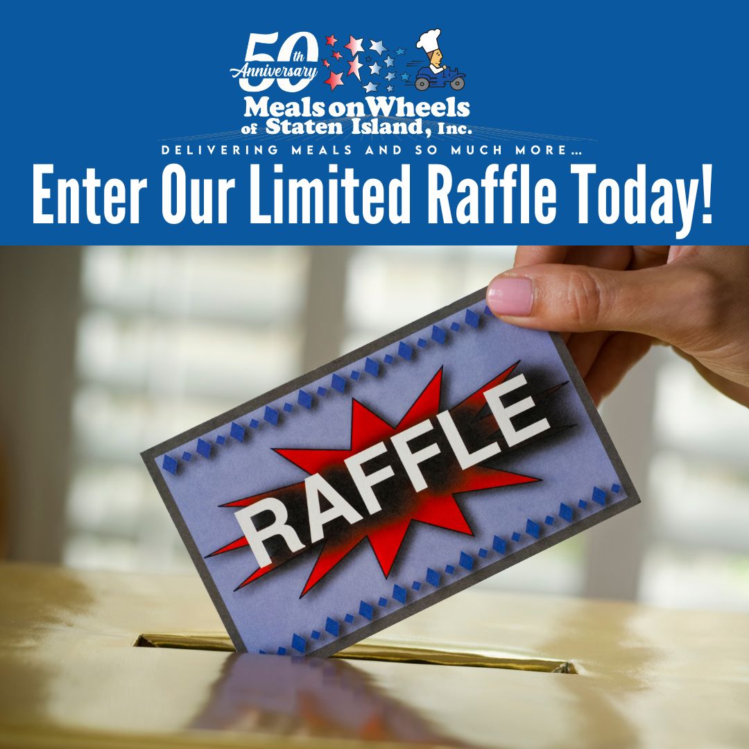 MealsOnWheelsSI's tweet photo. Have you purchased your raffle tickets yet! Enter now for your chance to win up to $10,000!!!!  Click for details: https://t.co/UD1ee2jU13 https://t.co/GfnT9CxncX