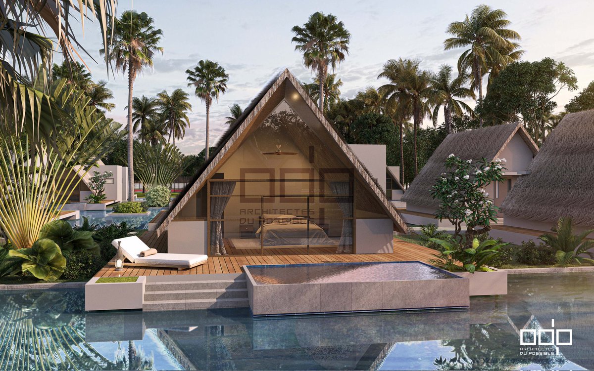 Notre maître d'ouvrage, nous a confié l'étude d’opportunité de développement d'un resort hôtel 5 étoiles, sur 50 000 m2 à M'batto-bouaké face à la lagune à Abidjan en Côte d’ivoire.
#abidjan #hotel #cotedivoire #architecture 
Pour en savoir plus : 
archisdupossible.com/portfolio/proj…