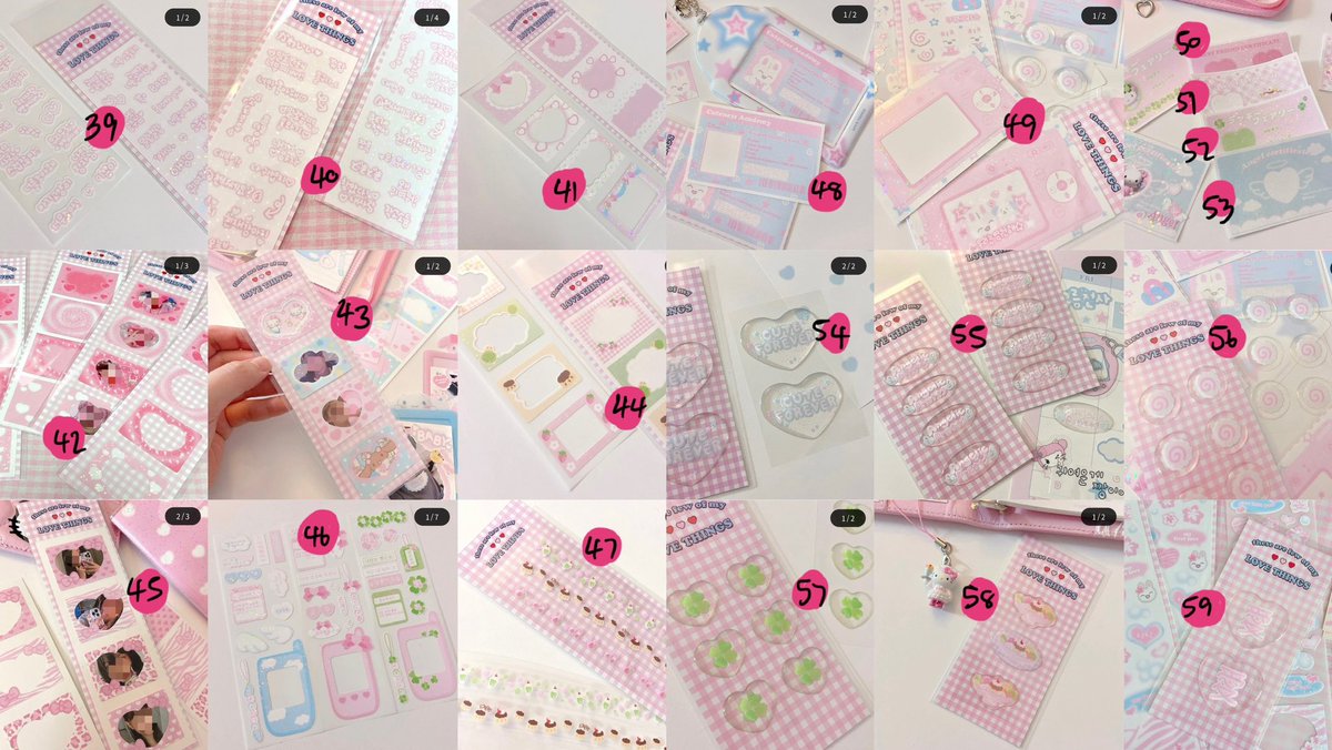 nnxpupeachii's tweet photo. pre love things 🍀🍥🌟

1-2 / 8-9 : 140 (มจ 40)
3-7 : 150 (มจ 50)
10-16 : 90 (มจ 30)
18-19 : 105 (มจ 50)
17 / 21-40 / 58-59 : 80 (มจ 30)
41-55 : 70 (มจ 30)
56-57 : 95 (มจ 40)

🍮 รอบนี้ของมีหลายอย่างมากๆนะคะ ดูลายของดีๆค้าบ

เมนชั่นเลขกับจำนวนไว้เหมือนเดิมค่า

ปิด 12/6 วันอาทิตย์ https://t.co/wwX19octJ4