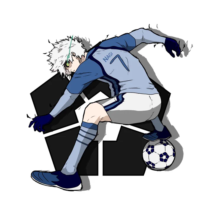 47人目 0強制終了回転 凪 誠士郎(Ver.2) #ブルーロックFA #ブルーロック100人チャレンジ