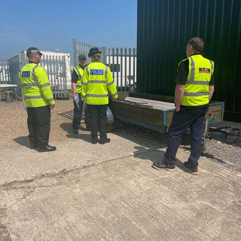 nttauk's tweet photo. The sun is shining ๐ down on out #uktrailersafetyweek Welcome to Wiltshire Police, BBC Radio Wiltshire, A1 Roadcraft and CM Care. Thankyou to everyone who has supported this campaign, we appreciate everything you have done to help promote safe and legal towing! https://t.co/lwcHr7wg7m
