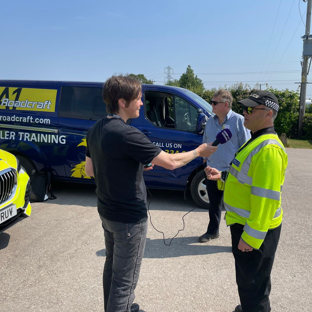 nttauk's tweet photo. The sun is shining ๐ down on out #uktrailersafetyweek Welcome to Wiltshire Police, BBC Radio Wiltshire, A1 Roadcraft and CM Care. Thankyou to everyone who has supported this campaign, we appreciate everything you have done to help promote safe and legal towing! https://t.co/lwcHr7wg7m