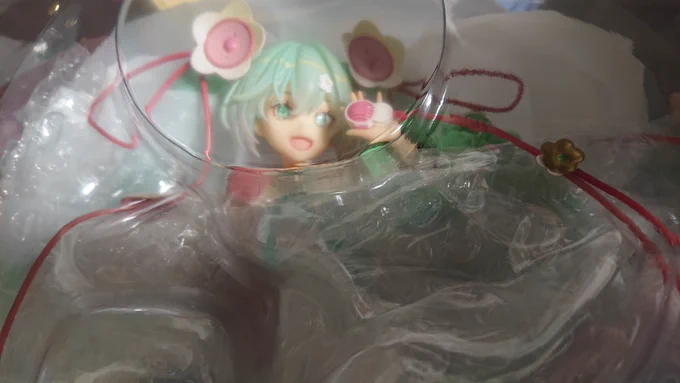 お花ちゃんきたぁ!!!!  かわいすぎꕤ𓈒𓂂◌