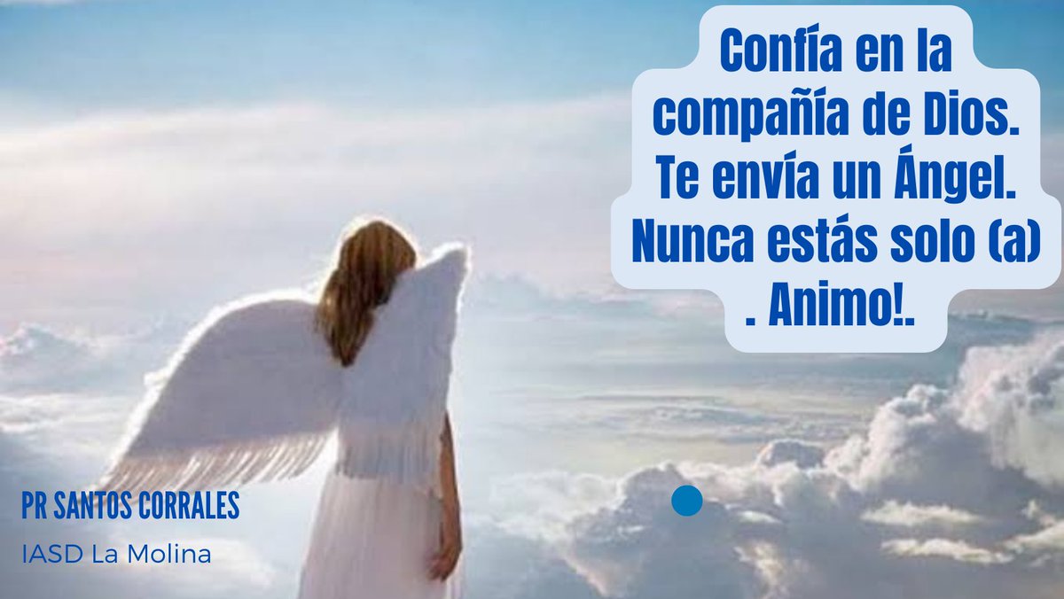 COMPAÑÍA 
“Este pobre clamó, y le oyó Jehová,
Y lo libró de todas sus angustias.
El ángel de Jehová acampa alrededor de los que le temen,
Y los defiende.” Salmo 34:6,7 #rpsp