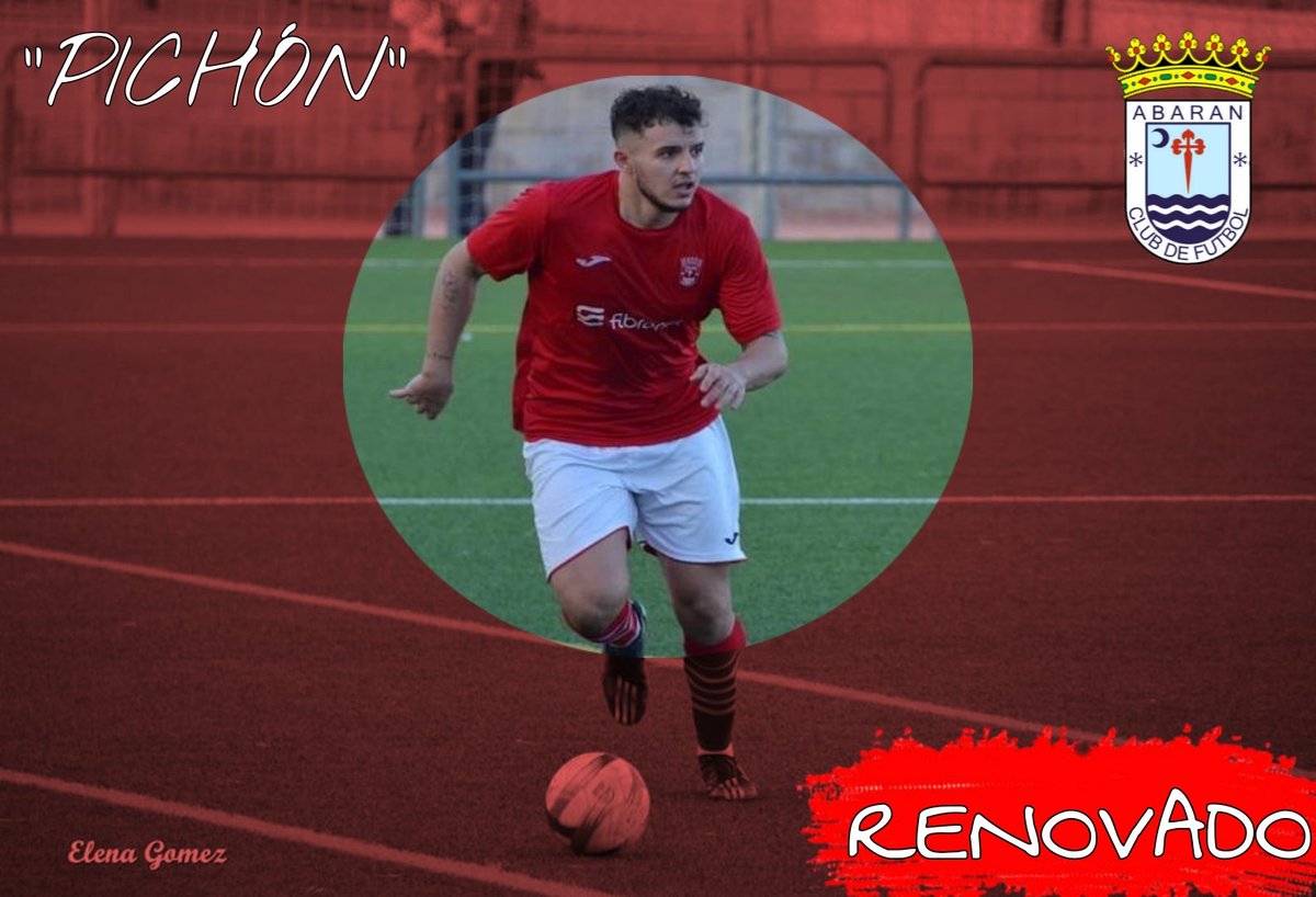 Abaran_cf's tweet photo. /𝙍𝙀𝙉𝙊𝙑𝘼𝘾𝙄𝙊́𝙉| Pichón, segunda renovación del equipo para la próxima temporada.
El joven central vestirá los colores del Abarán C.F por otra temporada más.
🔴⚫#VamosAbaran https://t.co/AVlDwsBty6