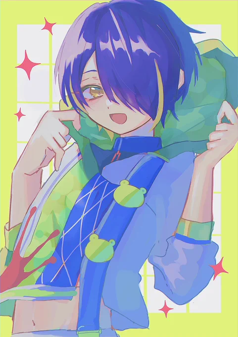 忍誕全く描けてないので過去絵、、、