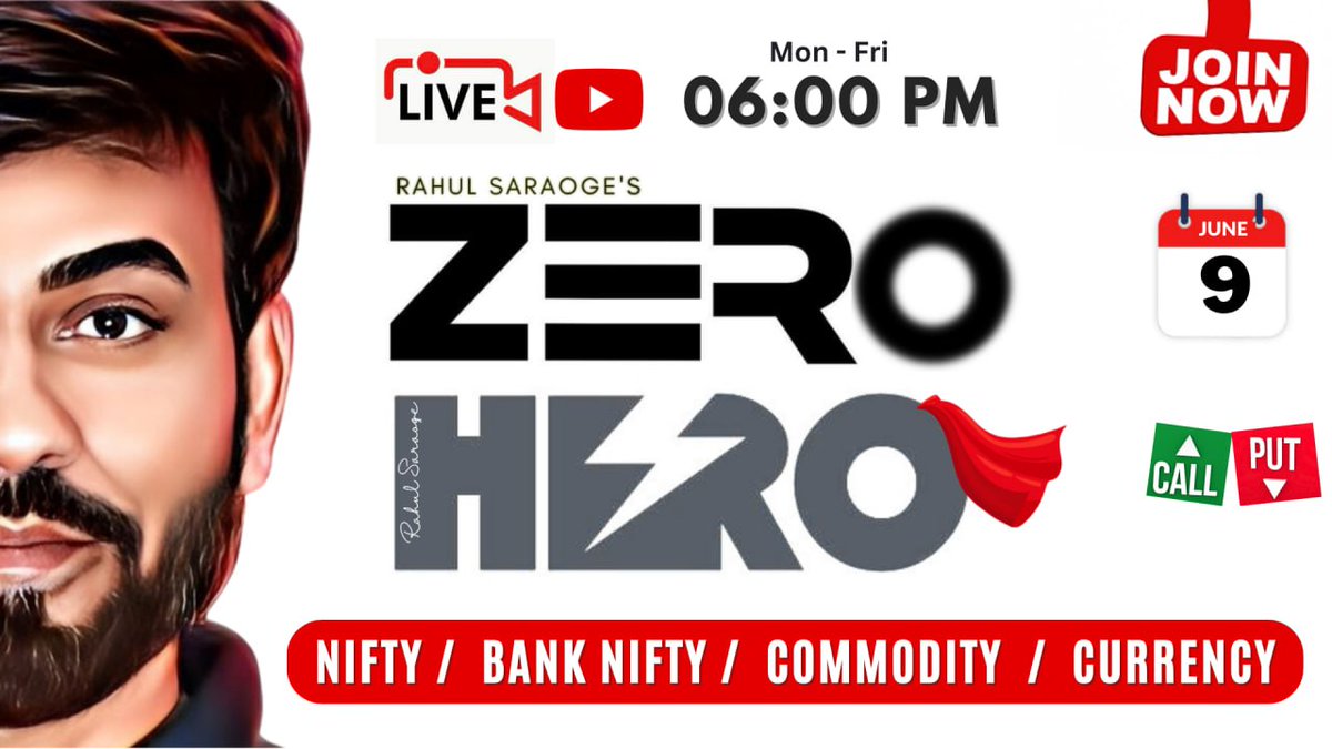 Rahul_Saraoge's tweet photo. 🔥 Join us today at 6:00 pm for an exhilarating Ask Me Anything session on the #stockmarket. 💡
Clear all your market doubts and gain the upper hand in your trading & investments! 🚀
See you at the session!
Click here to join: https://t.co/BlFmSGFp9H
#AMA #ValuableInsight https://t.co/GSjvLH98YZ