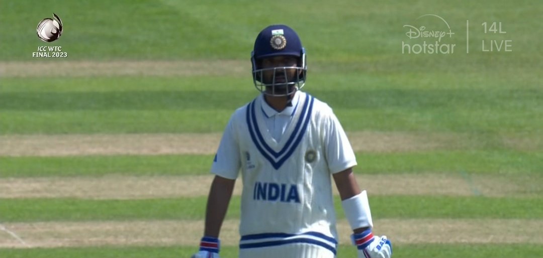 India 152/6 to 255/6 in the final. 

What a recovery led by Rahane & Thakur in a big pressure situation.