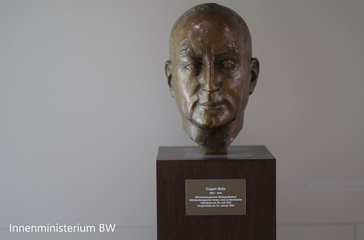 ❕ Terminhinweis &amp; Einladung ❕
zur Podiumsdiskussion am 19.06.2023 im Innenministerium:

"1923/2023: Eugen Bolz und die Verteidigung der Demokratie - 100 Jahre nach dem Deutschen Schicksalsjahr"
u.A. mit Minister #Strobl, <a href="/hdgbw/">Haus der Geschichte</a> -Direkorin Dr. Lutum-Lenger &amp; LfV-Präsidentin Bube