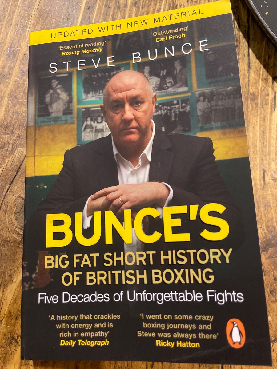 Lunch time. Intro read. Goosebumps already. 

It’s going to a good ‘un! <a href="/bigdaddybunce/">Steve Bunce</a>