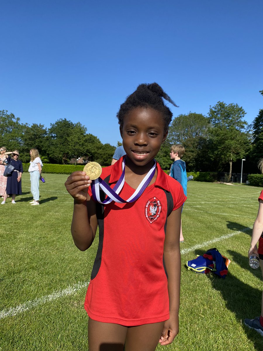 Thank you to <a href="/MaltmansGreen/">Maltman's Green</a> for a fantastic afternoon of athletics in the sunshine. Well done to all of the Godstowe girls, and a special mention to Anjola who came 3rd in the U9 category!
