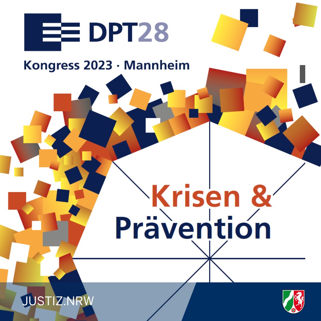 #DPT28 12./ 13. Juni in Mannheim:
28. Deutscher #Präventionstag
Vor Ort stellt sich der #LandespräventionsratNRW und das Justiz-Projekt #Podknast vor.
Infos & Anmeldung:
praeventionstag.de/nano.cms/28-dp…