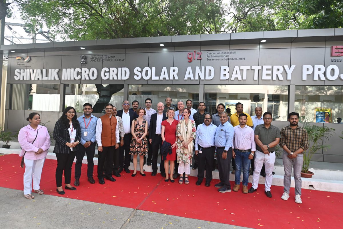 Giz India On Twitter Rt Bsesdelhi A High Powered German Delegation