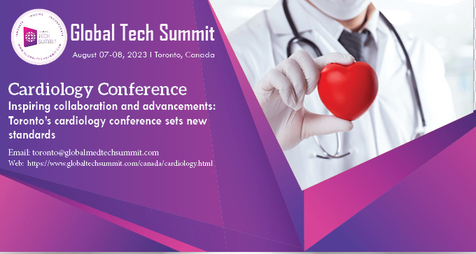 🗓️ Save the date: August 07-08, 2023! Mark your calendars and get ready for two days of captivating sessions, interactive workshops, and networking with renowned cardiologists, researchers, and industry professionals. 📅🤝
#GlobalTechSummit #CardiologyConference #Toronto2023