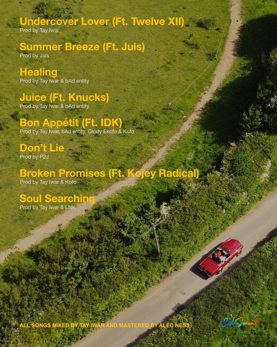 TayIwar's tweet photo. SUMMER BREEZE EP IS OUT NOW
My gift to the world 🫶🏿
Let this be the soundtrack to your good times. 
Thank you to everyone that put their time and effort into this.
Tonight we celebrate 🎉 
Happy birthday to me 🥂
https://t.co/UVXvd01rZC https://t.co/lgZt0UgNlq