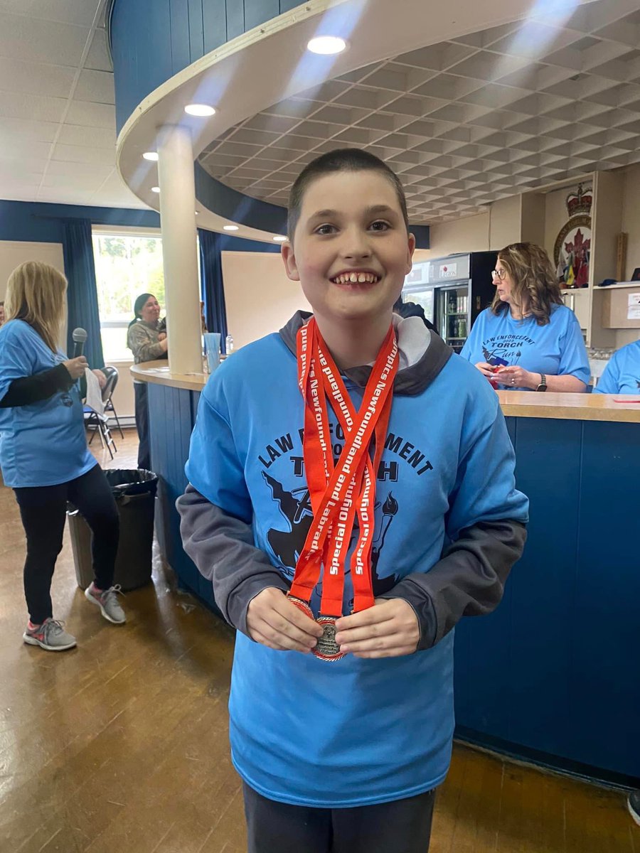 Bursting with pride to see this student shining bright at the Special Olympics! Three medals at his first meet.. amazing! <a href="/SWATigers/">𝕊𝕎𝔸 𝕋𝕚𝕘𝕖𝕣𝕤</a>