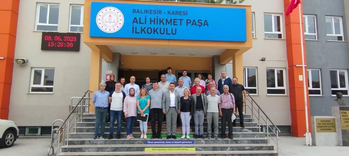 Balıkesir İl MEM İşyeri Sağlık ve Güvenlik Birimi (@balikesirisgb) on Twitter photo Okullarımızda yürütmekte olduğumuz, TS EN ISO 9001 ve TS ISO 45001 çalışmaları sonunda, Mithatpaşa AO, Nazende Kurşun AO, Ali Hikmet Paşa İO ve Naciye Kabakçı AO'nun tetkikleri tamamlanmış ve bütün okullarımız belge almaya hak kazanmışlardır. <a href="/balikesirmem/">Balıkesir İl Millî Eğitim Müdürlüğü</a> <a href="/OzilLevent/">Dr. Levent Özil🇹🇷🇹🇷🇹🇷</a> <a href="/ozkan_meb/">Özkan AVCI</a> Okullarımızda yürütmekte olduğumuz, TS EN ISO 9001 ve TS ISO 45001 çalışmaları sonunda, Mithatpaşa AO, Nazende Kurşun AO, Ali Hikmet Paşa İO ve Naciye Kabakçı AO'nun tetkikleri tamamlanmış ve bütün okullarımız belge almaya hak kazanmışlardır. <a href="/balikesirmem/">Balıkesir İl Millî Eğitim Müdürlüğü</a> <a href="/OzilLevent/">Dr. Levent Özil🇹🇷🇹🇷🇹🇷</a> <a href="/ozkan_meb/">Özkan AVCI</a>
