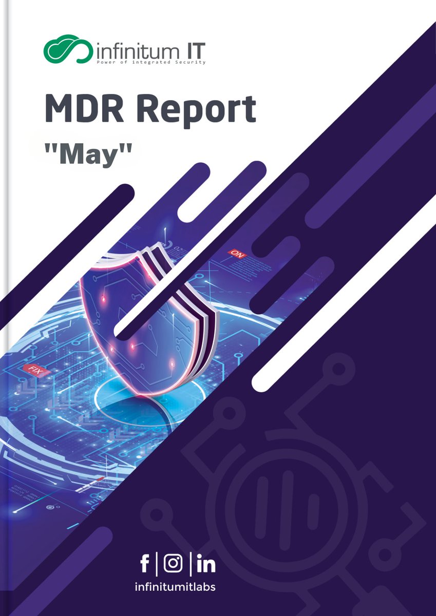 infinitumitlab1's tweet photo. 📣 Managed Detection and Response (MDR) Mayıs Ayı Raporumuz Yayında!
⬇ Ücretsiz İndirmek İçin ve Diğer Raporlarımız İçin Hemen Tıklayın!
https://t.co/nUHzdI83zD
#infinitumit #sibergüvenlik #bilgigüvenliği #MDR #EDR #XDR https://t.co/cExW3vlJDI