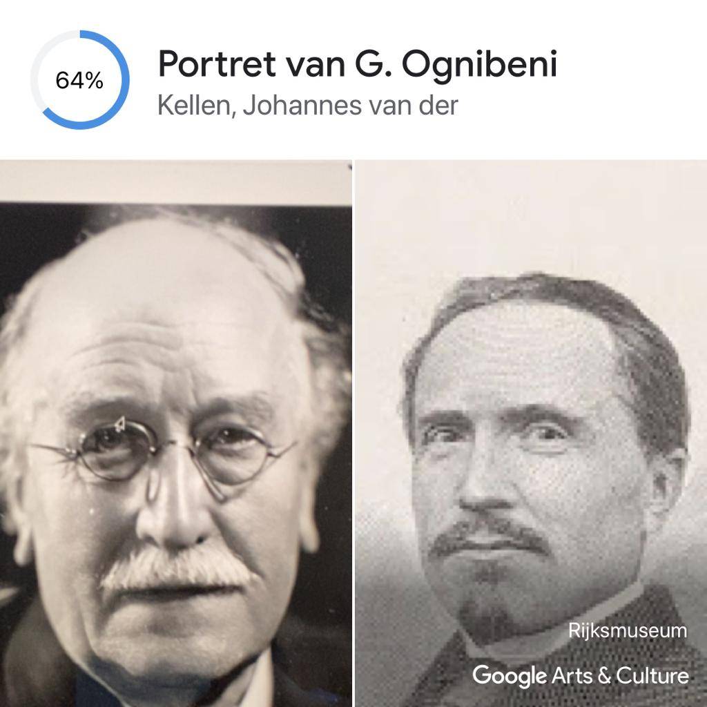 We tried out Google Arts &amp; Culture's #artselfie feature with this #photograph of #EmeryWalker from our #collection. Can you see the resemblance? Have you found your #art doppelgänger?

#MuseumWeek #aiMW #MuseumsandAI #Artworks #Selfie #GoogleArtsandCultureApp