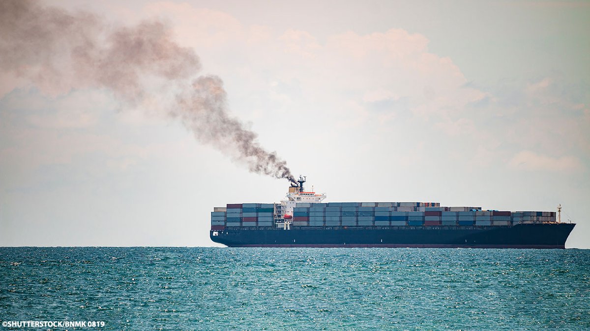 On #WorldOceanDay & the final day of #CHOW2023, Congress introduced vital bills to combat dirty, deadly shipping emissions.

#CleanShippingAct ➡️ Thank you @RepRobertGarcia, @RepBarragan & @SenAlexPadilla!

Intl. Maritime Pollution Accountability Act ➡️ Thank you @SenWhitehouse!