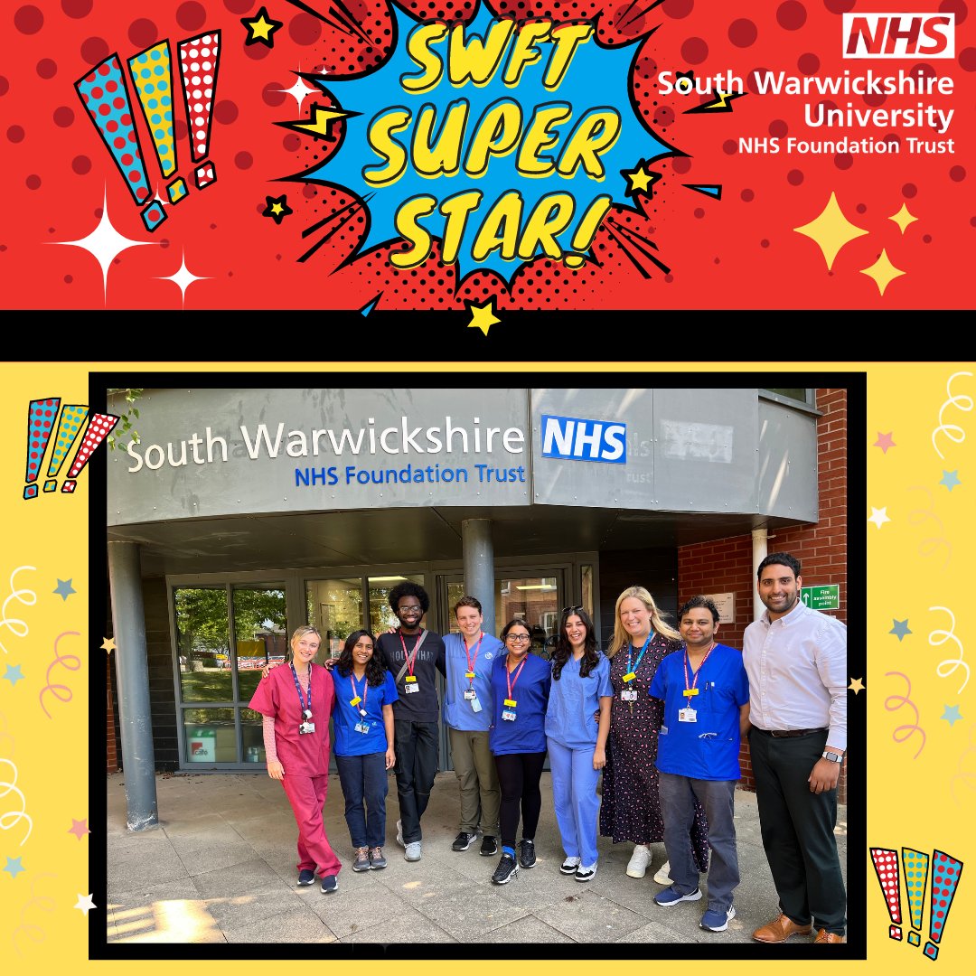 nhsswft's tweet photo. We say farewell to our University of Buckingham final-year medical students who have completed their journey with us at SWFT after two years! 

We wish them success as they embark on their journey as qualified doctors! 🌟 🎓🩺

You are our #SWFTSuperstars! https://t.co/EF0OZsLWCB