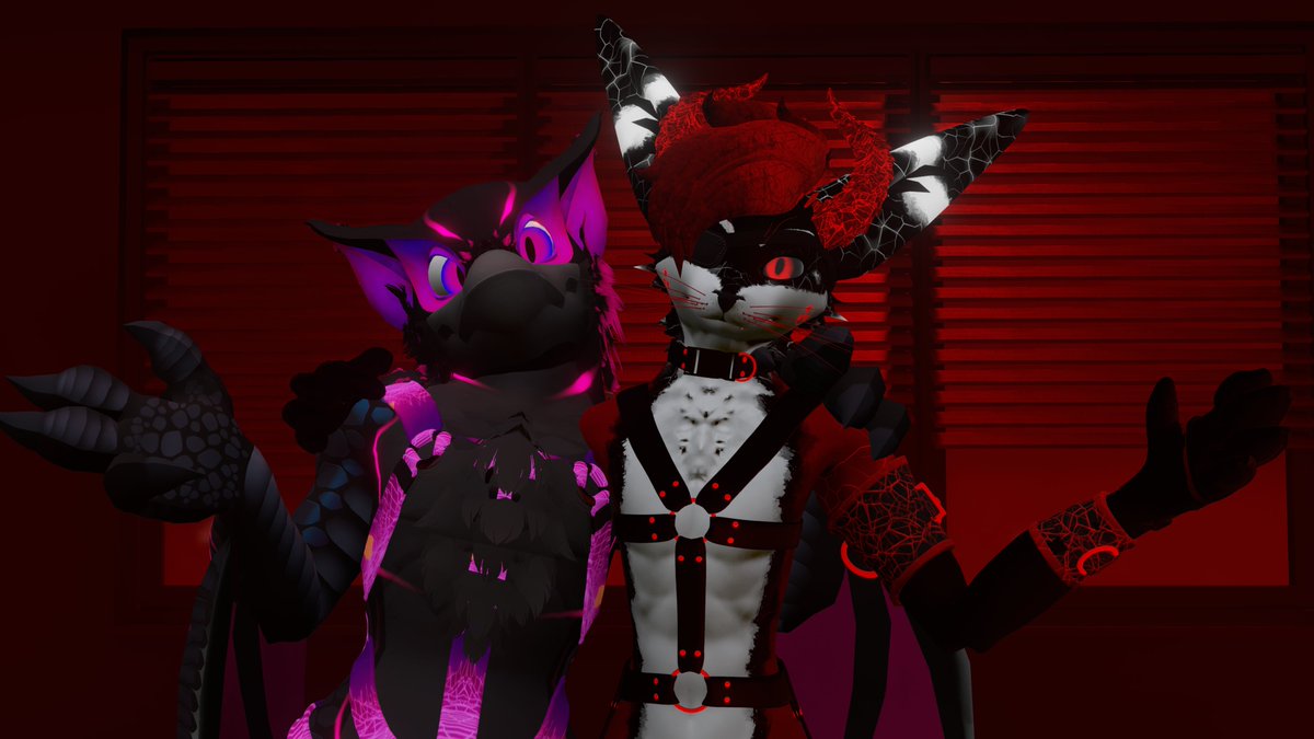 we ready to go 'hiking' lmao
@Sir_Demontech 
#furry #VRChat