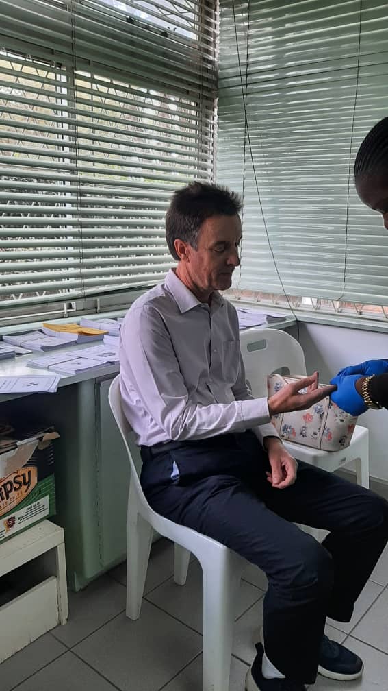 SteveVickers5's tweet photo. Went for prostate cancer screening at the Cancer Association of Zimbabwe in Harare today, it’s $5 for the whole of this month, only takes a few minutes #MensHealthMonth @StarfmZimbabwe https://t.co/s6IPyr7XEj