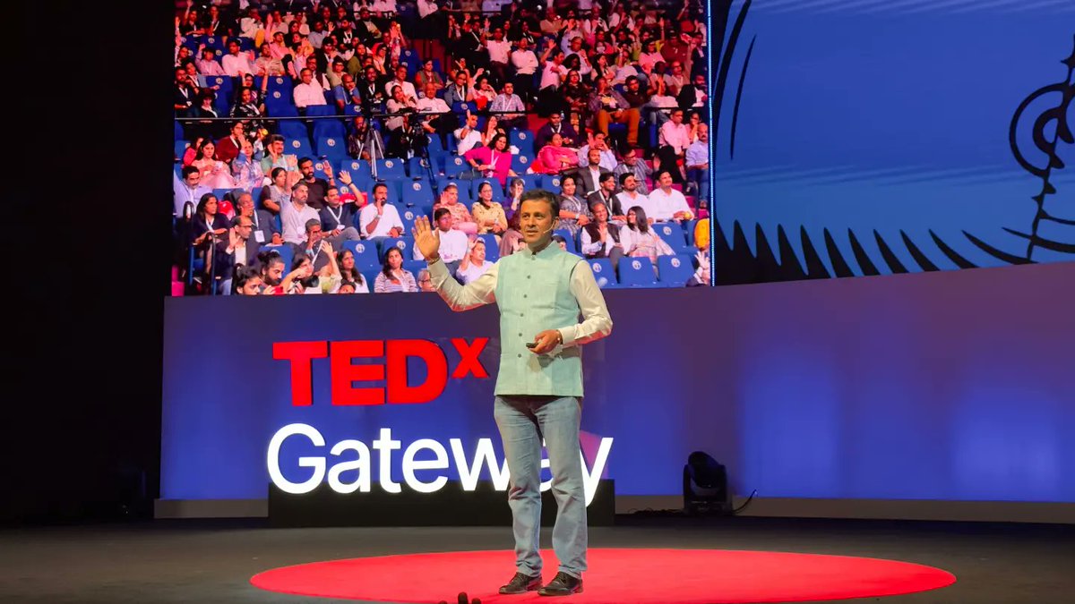 TEDxGateway (@tedxgateway) on Twitter photo Ramanan Laxminarayan, founder of <a href="/OneHealthTrust/">One Health Trust</a> and director of WHO Collaborating Center of Antimicrobial Resistance talked about the next pandemic that might hit us and explained how that can be avoided! An eye opening session! Ramanan Laxminarayan, founder of <a href="/OneHealthTrust/">One Health Trust</a> and director of WHO Collaborating Center of Antimicrobial Resistance talked about the next pandemic that might hit us and explained how that can be avoided! An eye opening session!