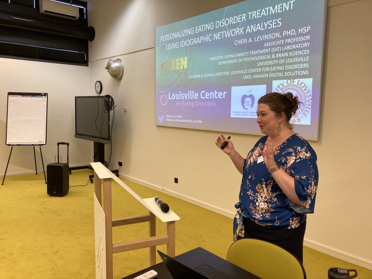 And last, but certainly nog least: Cheri Levinson from University of Louisville gives her keynote lecture🎉