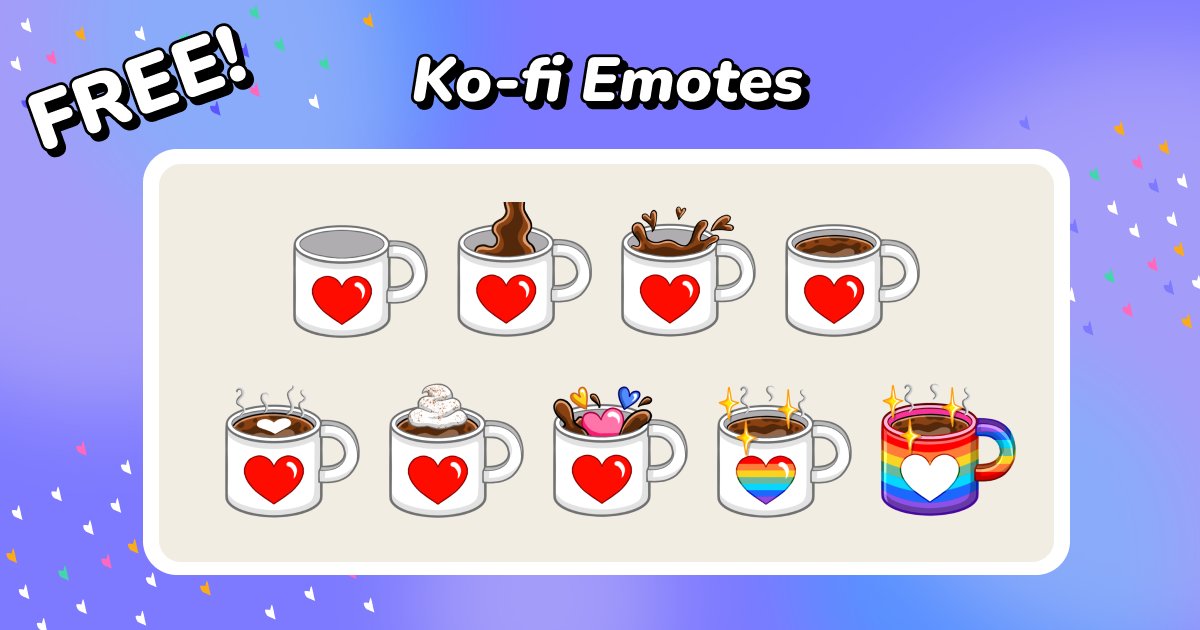 Ko-fi tweet media