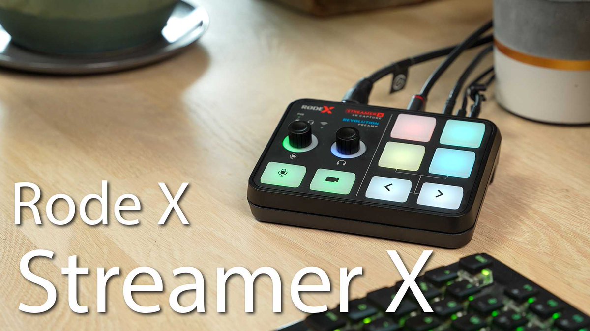 Mit dem Streamer X gibt es von Rode ein kleines Multifunktionsgerät für Content Creator - ein Audio-Interface inkl. Capture-Karte und Sound/Trigger-Board. Was das im Detail drauf hat, das erfahrt ihr im aktuellen Video:

► youtu.be/xxQ7ogNgtFY