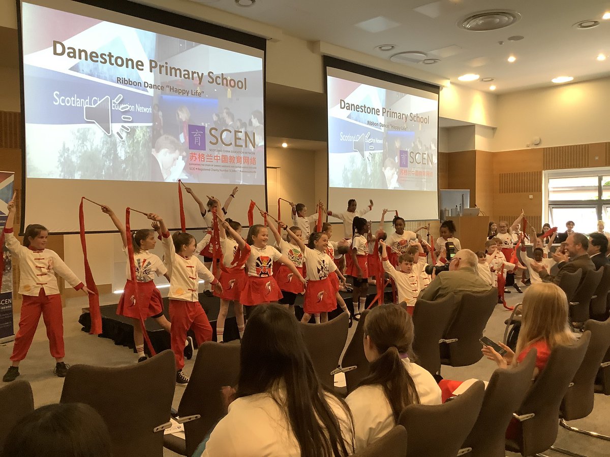 So proud of our Primary 5’s performance at the <a href="/SCEN_official/">SCEN</a> 9th Youth Summit today. They performed a traditional Chinese ribbon dance to “Happy Life” 🎀 🇨🇳 #ChineseCelebration <a href="/DanestoneP/">Danestone Primary</a>