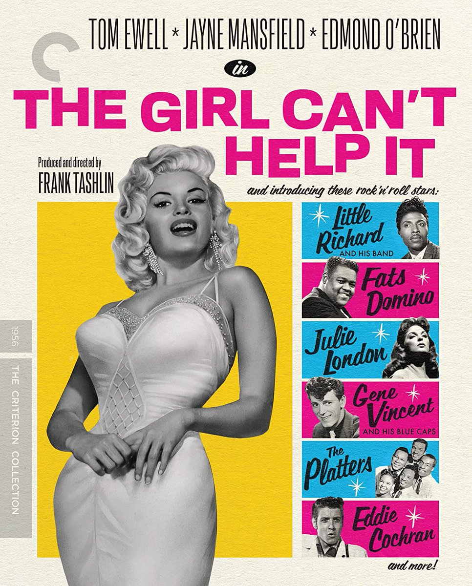 The Girl Can't Help It (The Criterion Collection) [Blu-ray]

Jayne Mansfield stars in Frank Tashlin’s sparkling CinemaScope feast— a comedic jukebox musical featuring rock-and-roll trailblazers.

Available Here: amzn.to/3SOSlTF

#jaynemansfield