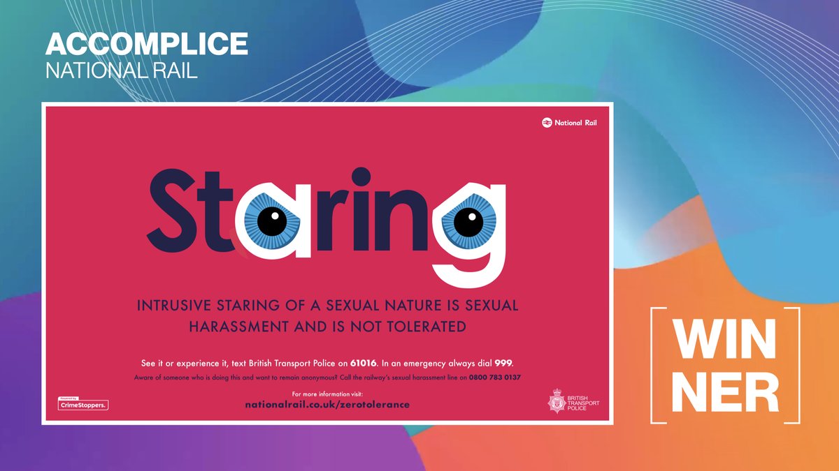 PurposeAwdsEMEA's tweet image. Congratulations to our 2023 winner in the Public Sector: Best Equality &amp;amp; Inclusion Cause Campaign category, @accomplice_hq #PurposeAwardsEMEA