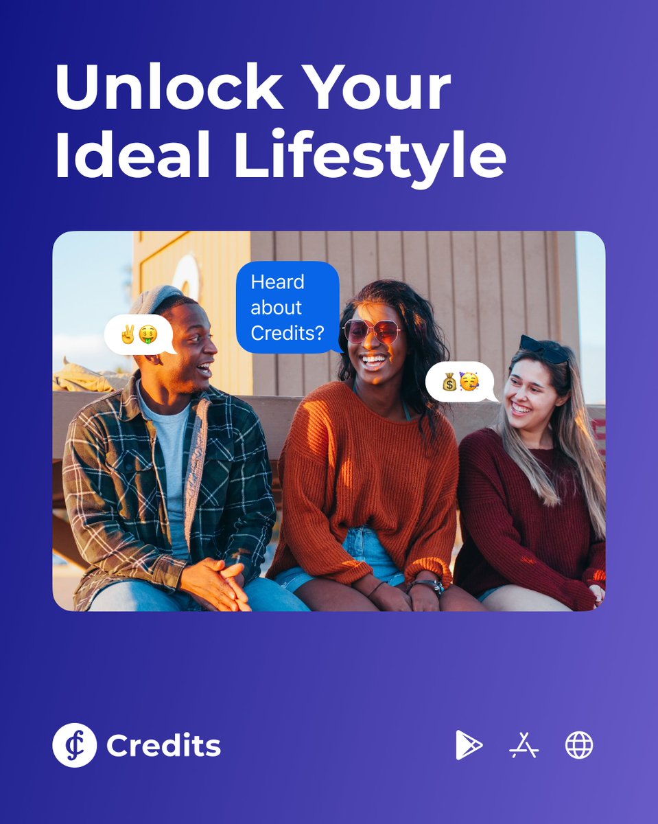 Credits.com tweet media