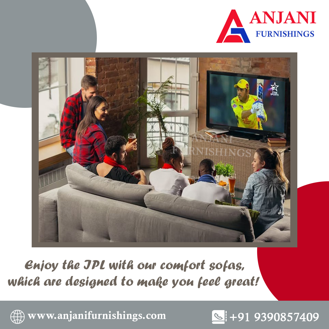 anjanInteriors's tweet image. Enjoy the IPL with our comfort sofas, which are designed to make you feel great.

Visit our website: bit.ly/3NEyWFR

#sofaset #sofastyling #sofastyle #sofasdesign #leathersofas #sofasinhyderabad #sofainterior #customsofa #iplt20 #ipl #iplentertainment #anjanifurnishings