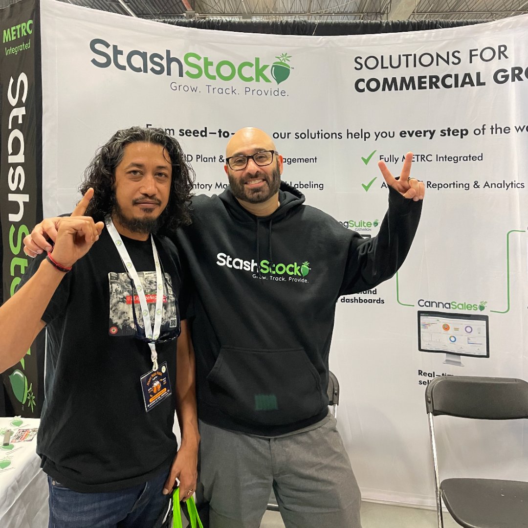Stashstock's tweet photo. Met a ton of great people yesterday at Lucky Leaf Expo! We're here today 10am - 5pm, make sure to stop by booth #624 and say hi!

@Legalizenepal22

#LuckyLeafExpo2023 #StashStock #NewJersey #RFID #compliance #cannabiz #CannabisCommunity #cannabisindustry #cannabisculture https://t.co/BUqq64olKe