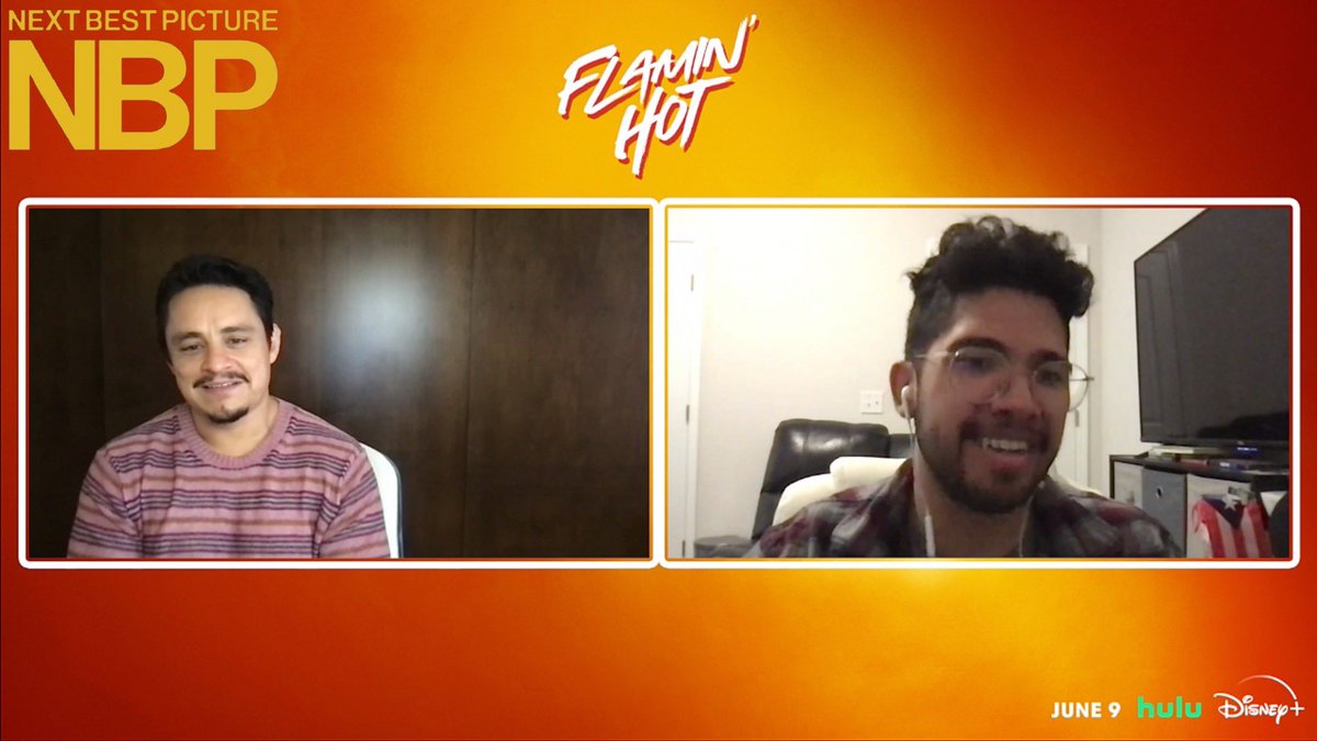 NextBestPicture's tweet photo. Very proud of @TheGiovanniLago for completing his first interviews for NBP
Please check out his video interviews with #FlaminHotMovie stars #JesseGarcia #AnnieGonzalez & #DennisHaysbert here: https://t.co/ssAvDjvDiS https://t.co/H5OxgeokXC