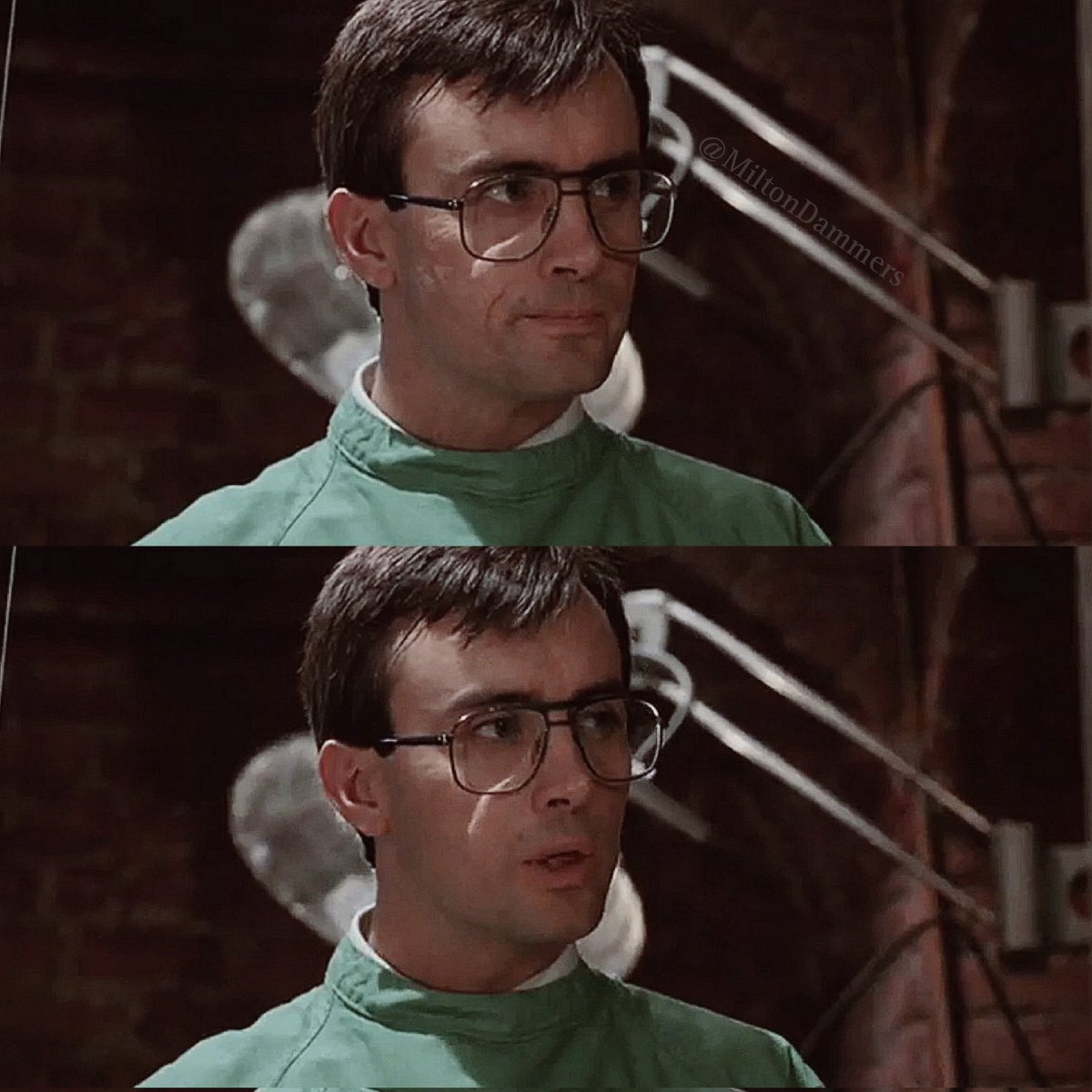 Jeffrey Combs as Herbert West (Bride of Re-Animator 1990)

#HorrorFamily #JeffreyCombs #BrideofReanimator #HerbertWest #Reanimator