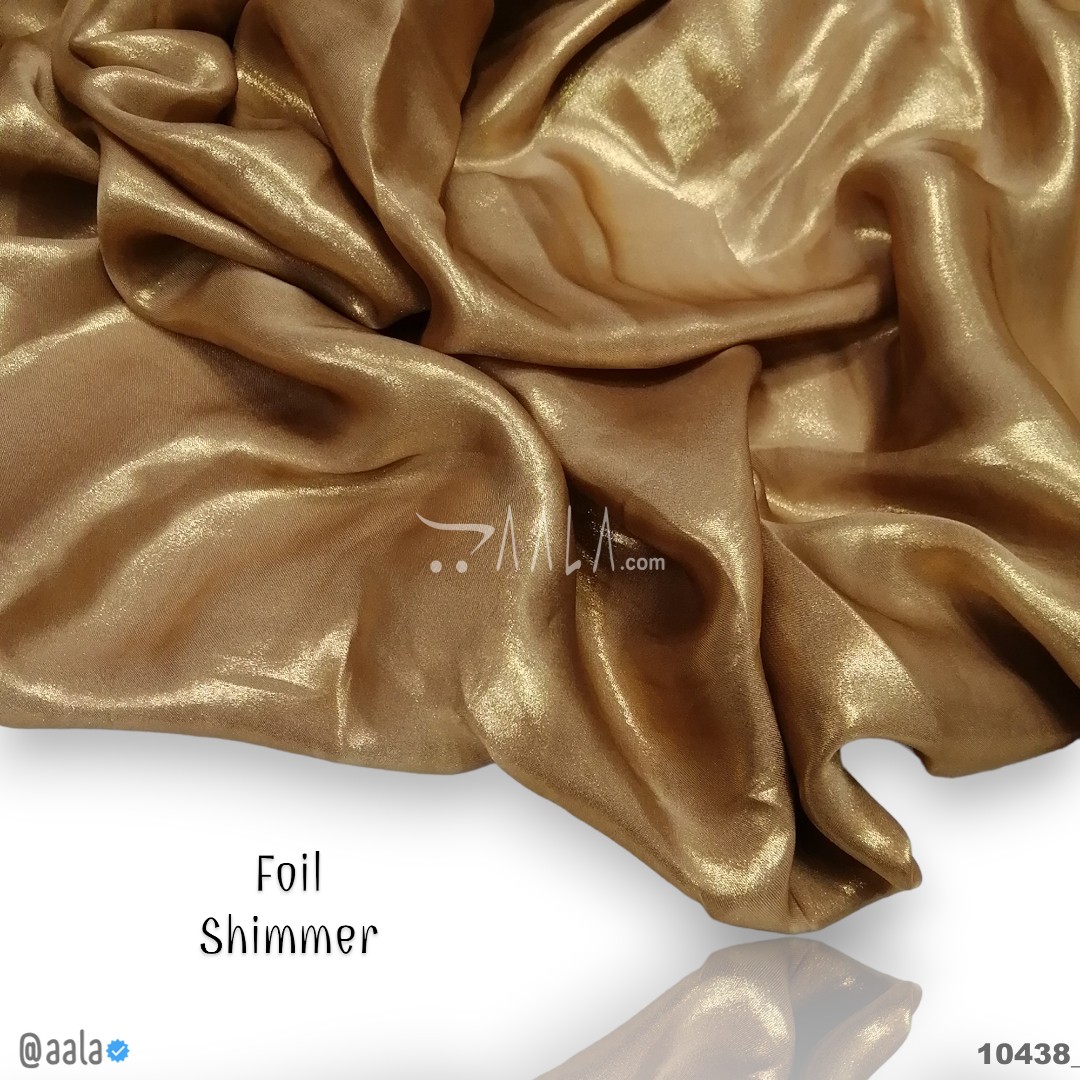 Foil Shimmer Silk Satin Fabrics at aala.com #foil #shimmer #satin #silk #fabrics #aala #onlinefabrics #fashionfabrics #fashiondesigners #bride #loveaala #fashionstyle #fashiondesigner #loveaala Buy Online at aala.com/p/10438