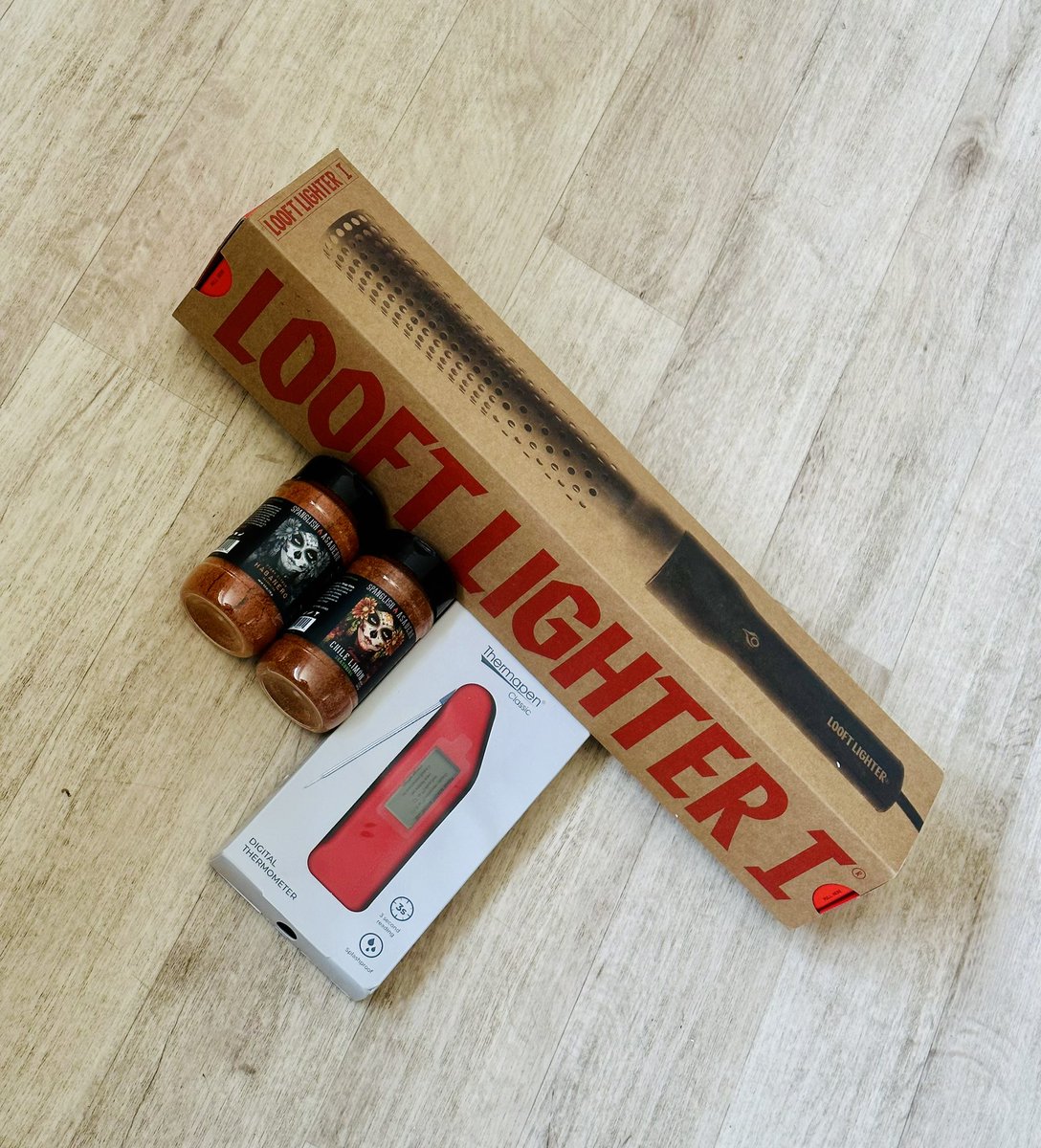 Entered a Hot Wing Challenge a couple of weeks ago at the Flame &amp; Food Festival (Preston), and here are my prizes for winning the contest!  Can’t wait to use these over the weekend!