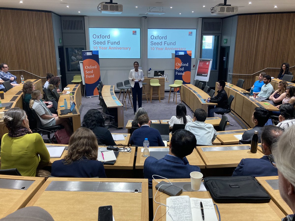 OxfordECentre's tweet photo. Our next event is the @oxfordseedfund 10-year anniversary gathering, featuring our first round table discussion on whether educational qualifications are more crucial than experience for a successful career in #VentureCapital? https://t.co/j2MhflqSKM