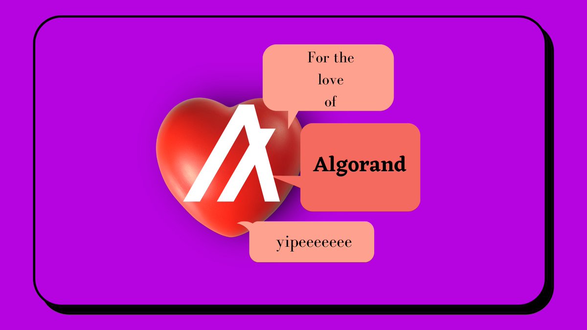 Boomer_Ace's tweet photo. 📌Show your ❤️‍🔥 $love for $algo

🔥TS: 21 billion $LOVE
🔥60% Community 🪂
🔥40% Liquidity

Add ASA: 1120547144

💕Turn on 🔔
💕Tag your $lovers
💕Comment Address + Discord ID

txn: https://t.co/8igBlUoMSu

#algo #airdrop #giveaway #love https://t.co/QAnisJxdNP